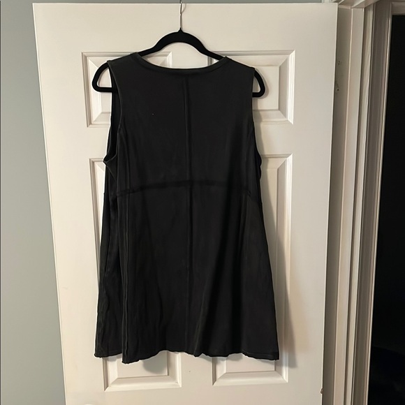 Heyson nwt mineral wash black tunic, sleeveless tank top large boutique - Picture 4 of 9